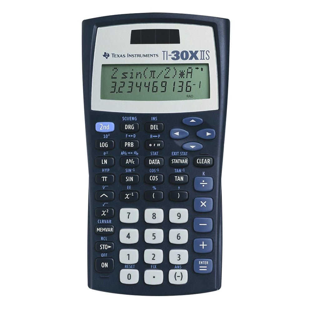 TI, Black, Calculators, Tech, Scientific, T30XIIS, 20474